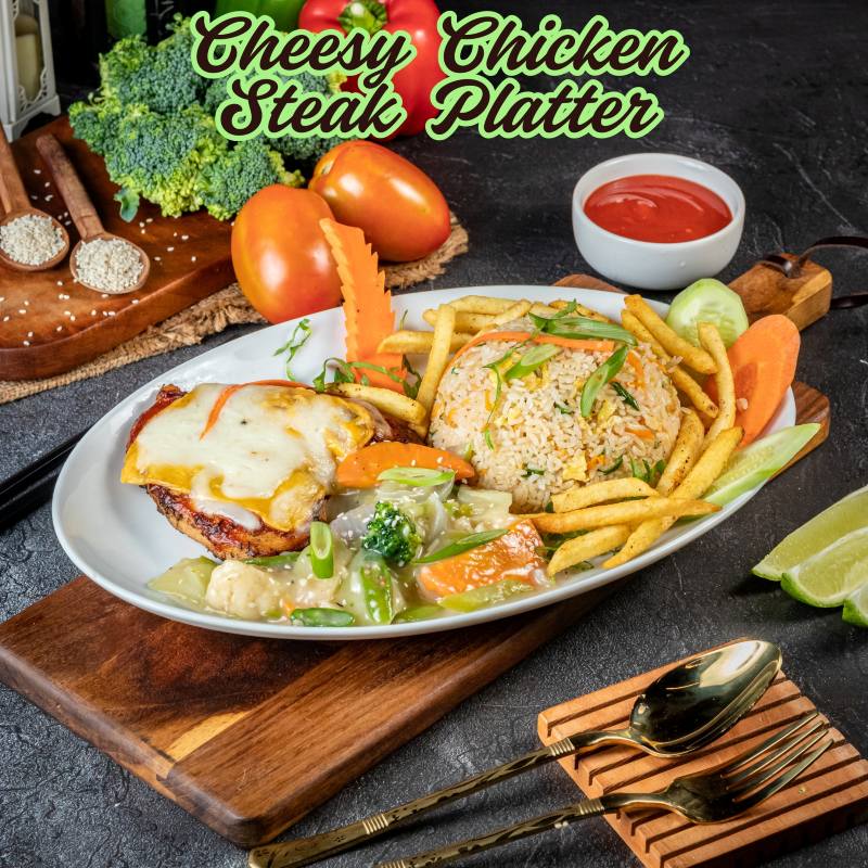 Cheesy Chicken Steak