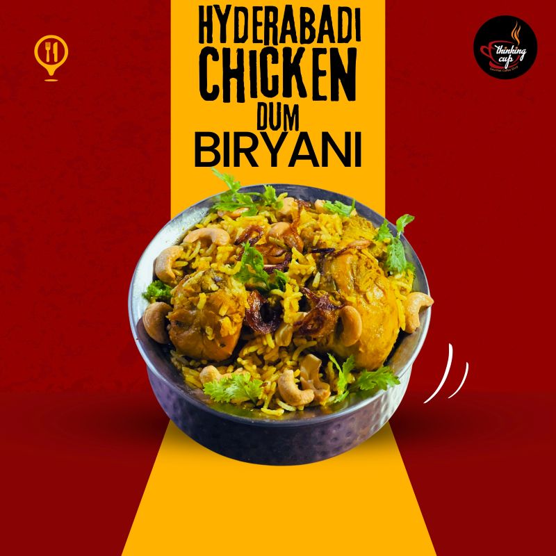Hyderabadi Chicken Dum Biryani